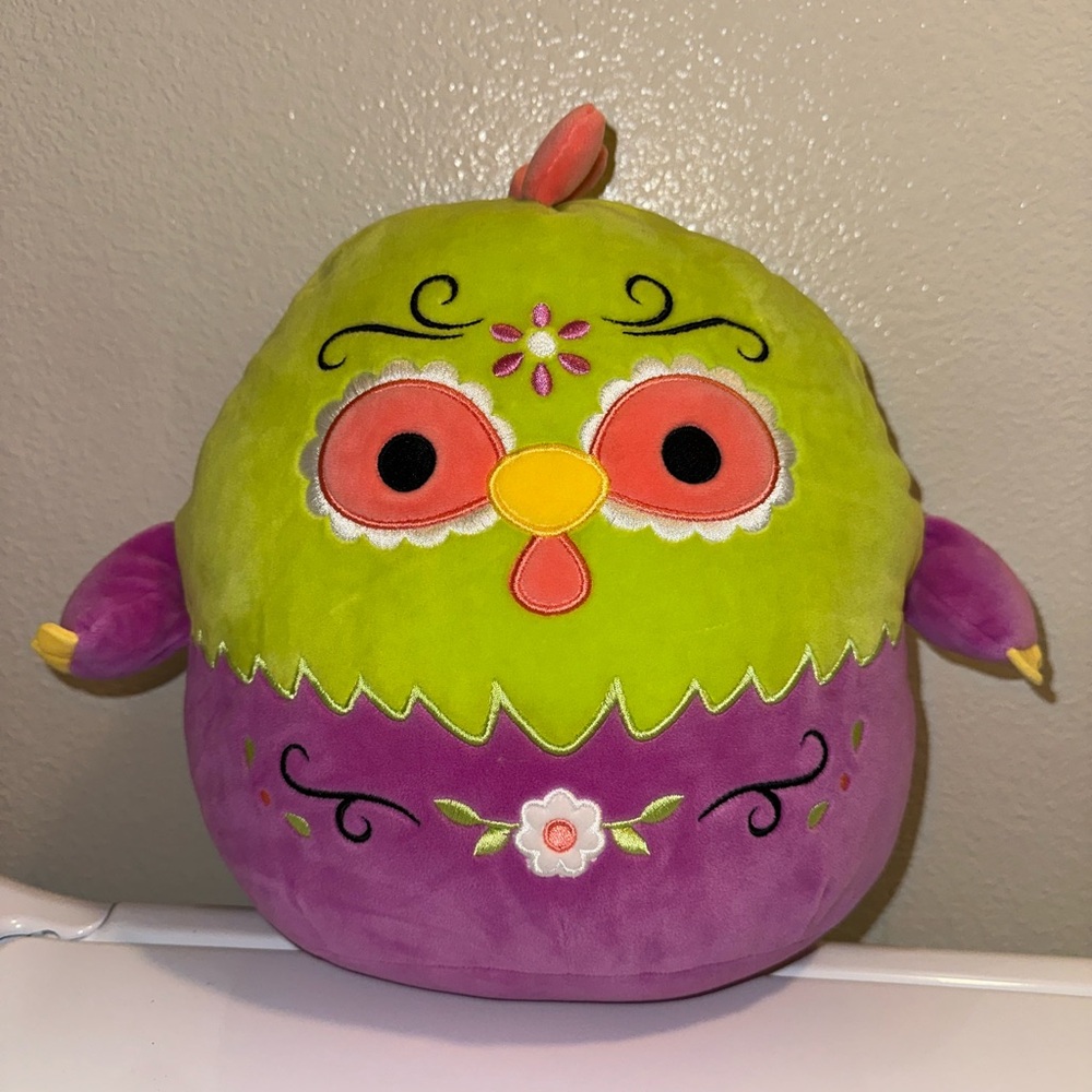 Squishmallows Amparo the Chicken, Day of the Dead 2024 Collection